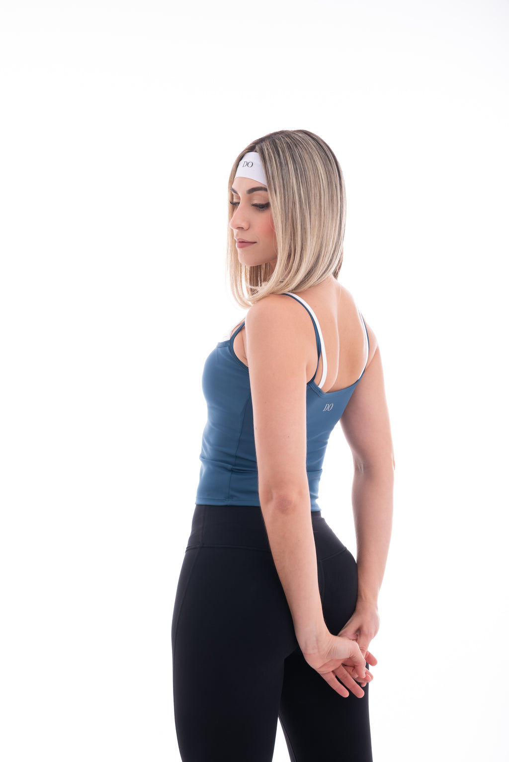 Tank Top Azul contraste
