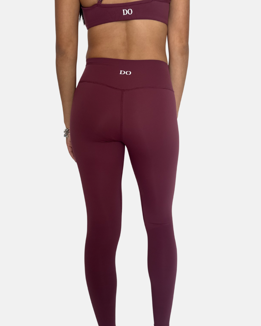 Burgundy Forest Leggins