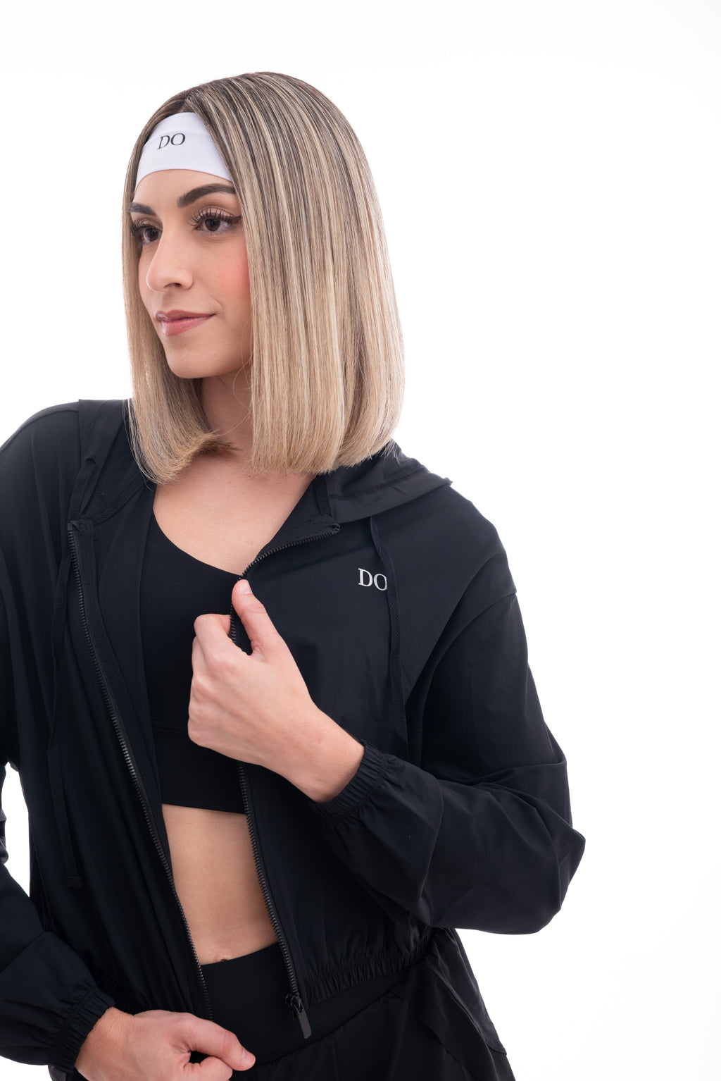 Outdoor Black Jacket SPF 50+