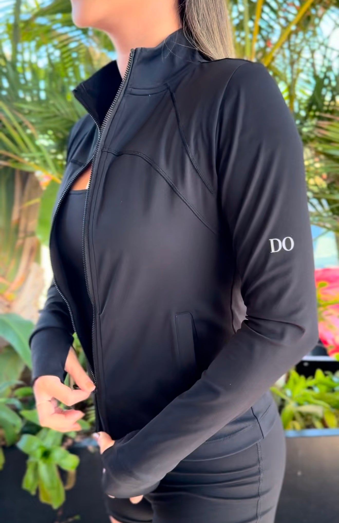 Negro Pilates jacket