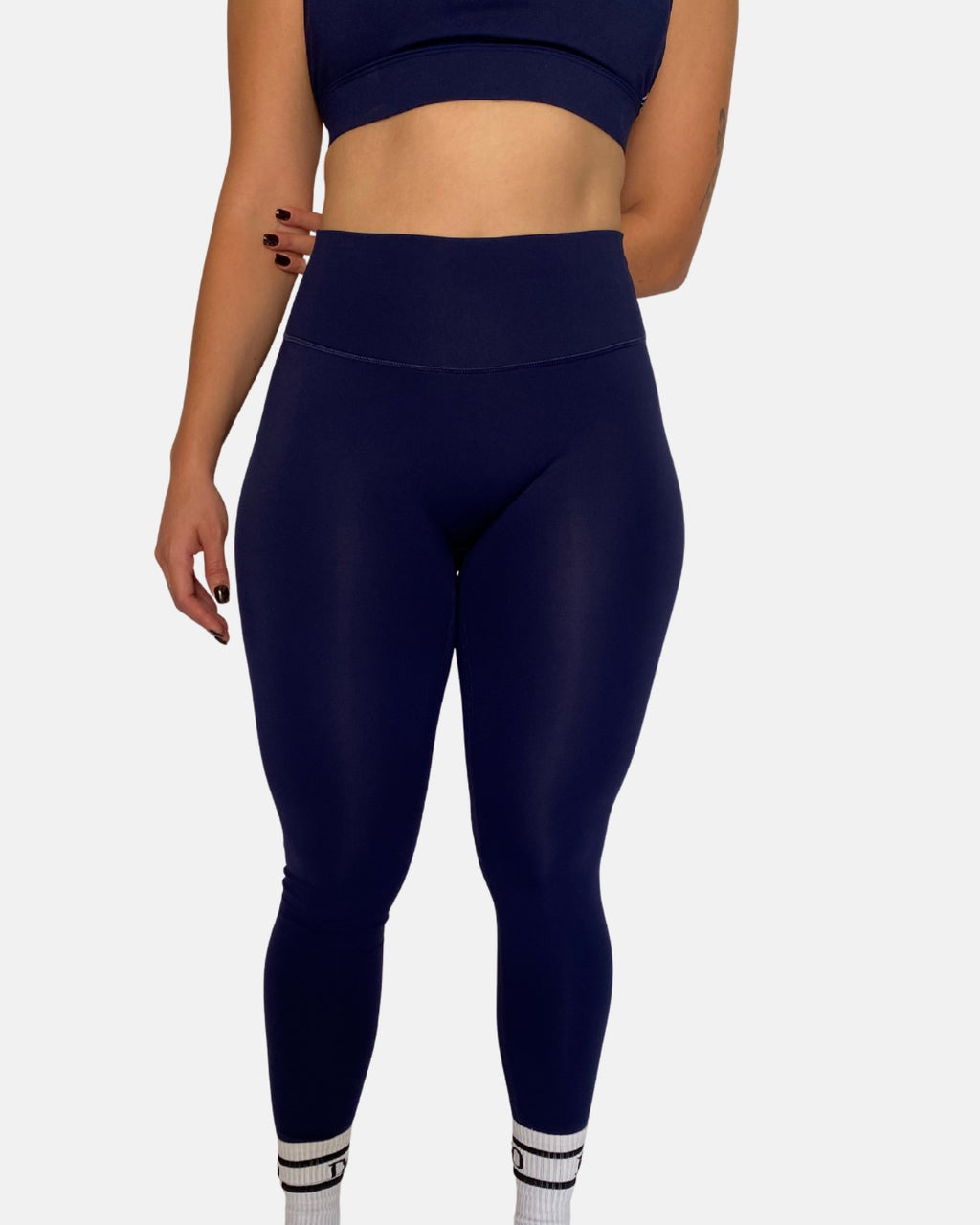 Core halter Navy set