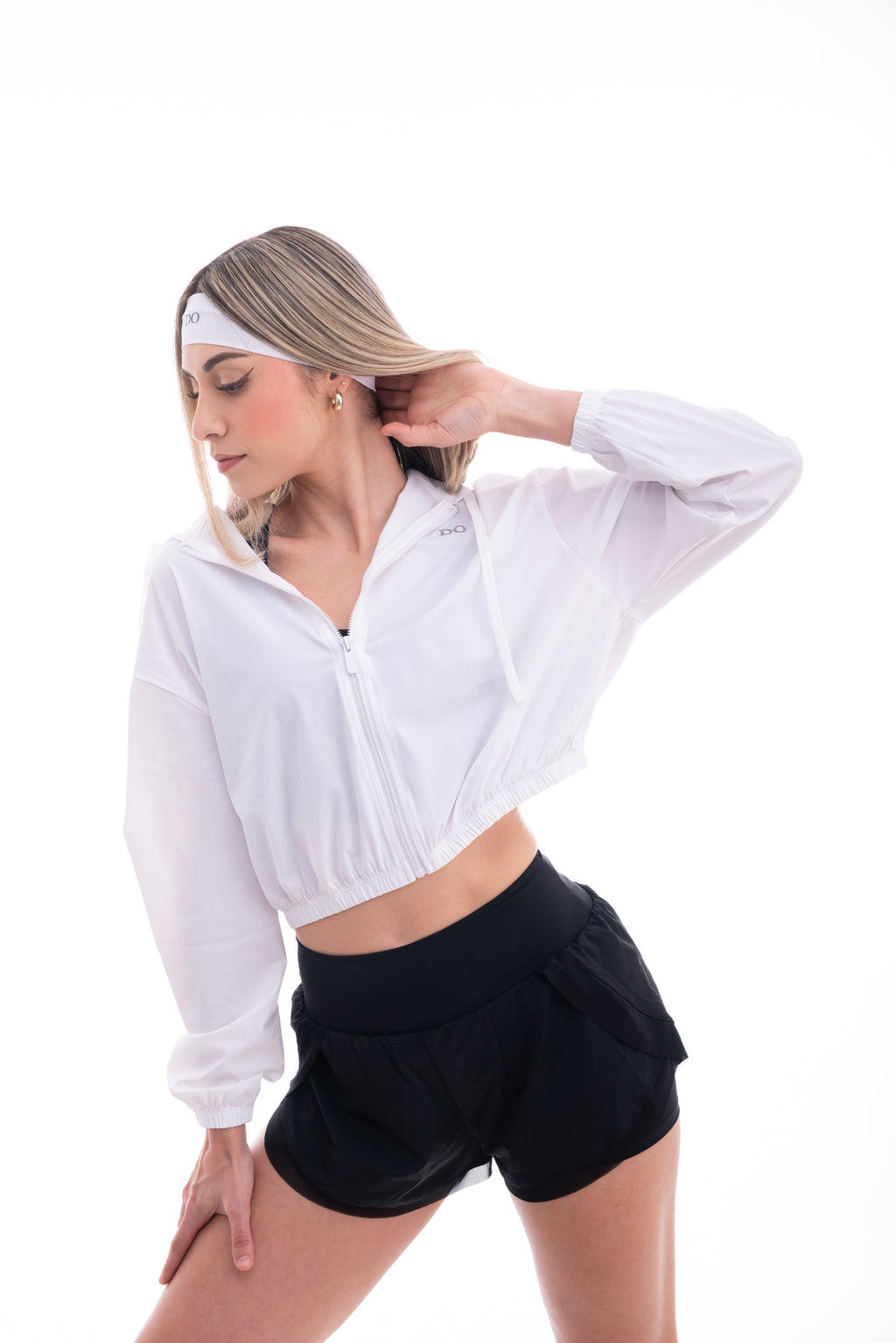 Outdoor White Jacket SPF 50+