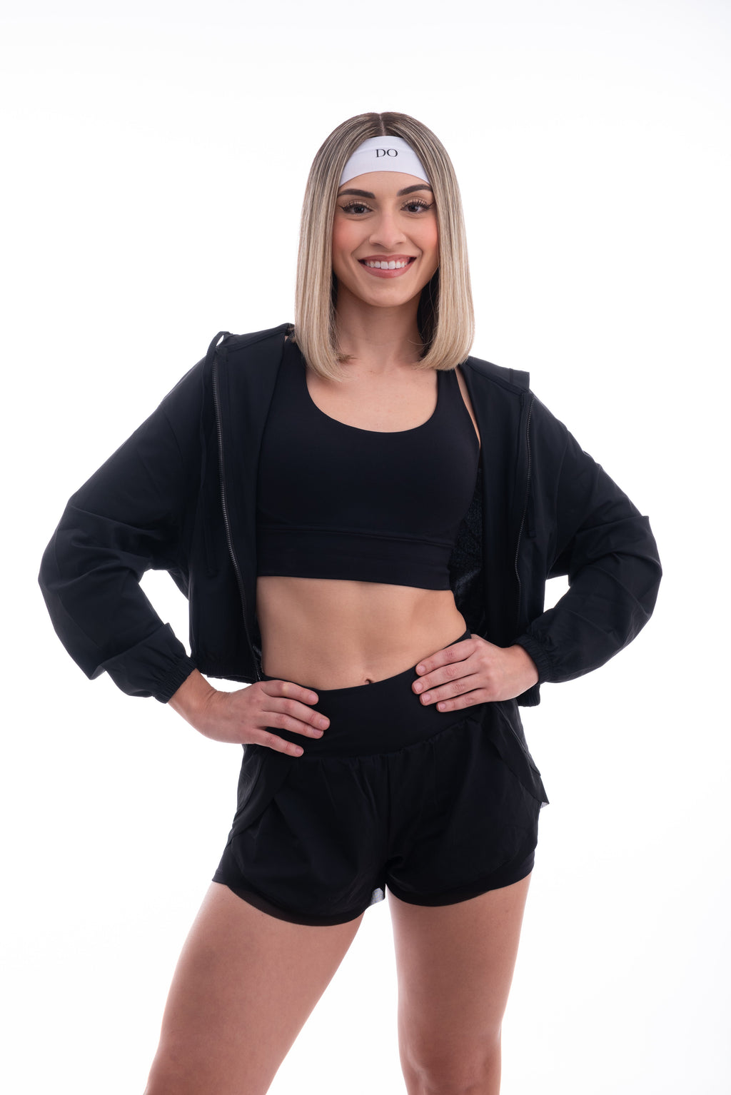 Outdoor Black Jacket SPF 50+