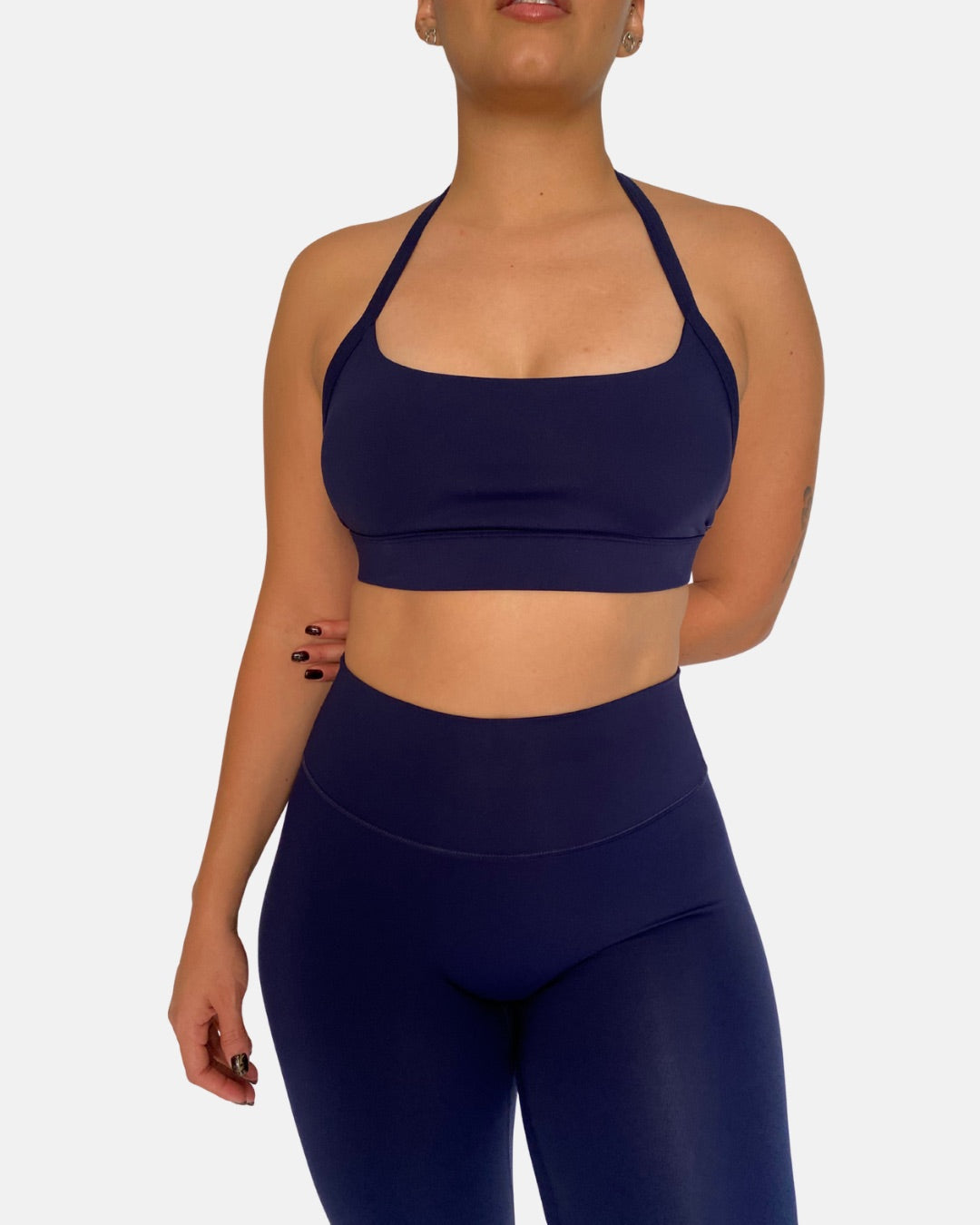 Core halter Navy set