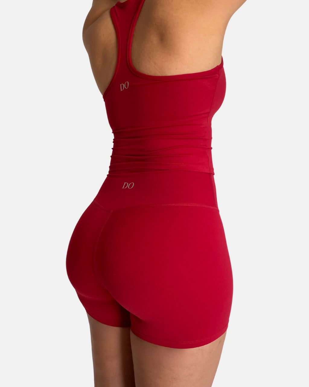 Core Deep red Short